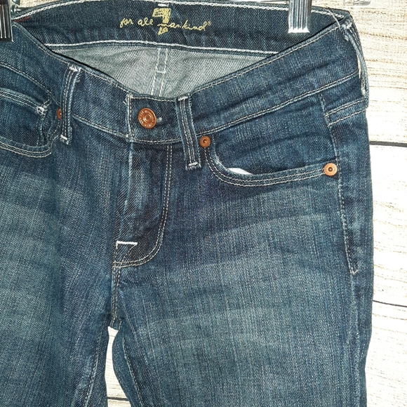 7 For All Man Kind Straight Leg Jeans - Picture 10 of 11